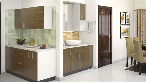 2 bhk flat modern interior design, jaipur. 2BHK Home interior design - YouTube