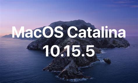 Macos Catalina 10155 Update And Security Updates For Mojave And High