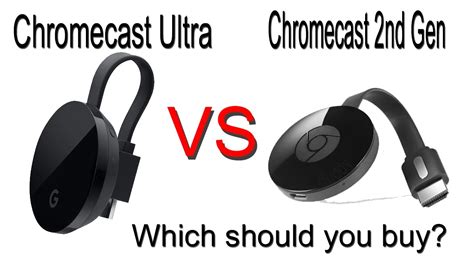 And later this year, you'll be able to add chromecast to groups with other speakers in your home that are connected to google devices, so you can listen to your music in sync throughout your house. Chromecast Ultra vs Chromecast 2nd Generation (Differences ...