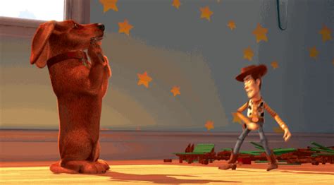 Toy Story Dog  By Disney Pixar Find And Share On Giphy