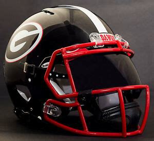 Great savings & free delivery / collection on many items. GEORGIA BULLDOGS NCAA Gameday REPLICA Football Helmet w ...