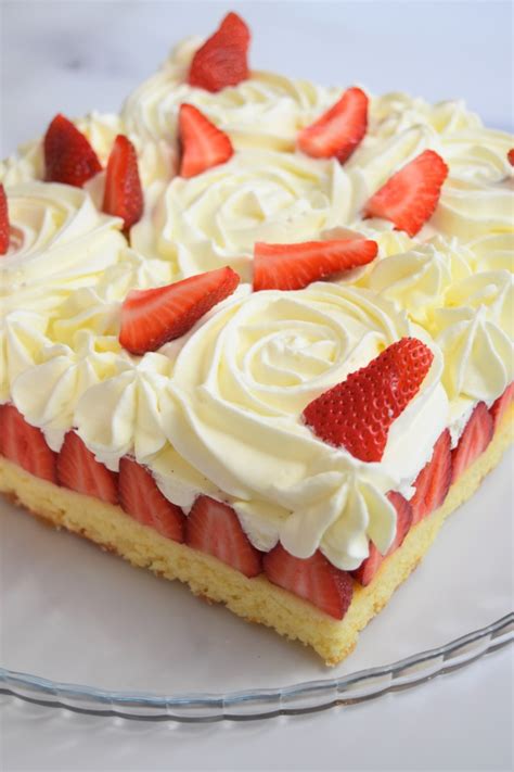 Fraisier Chantilly G Teau Aux Fraises Facile