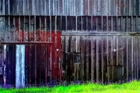 Barn Of Many Colors Photograph By Jerry Sodorff Fine Art America