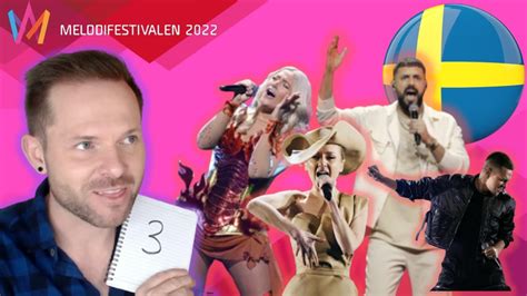 Melodifestivalen Top 12 Melodifestivalen 2022 Final