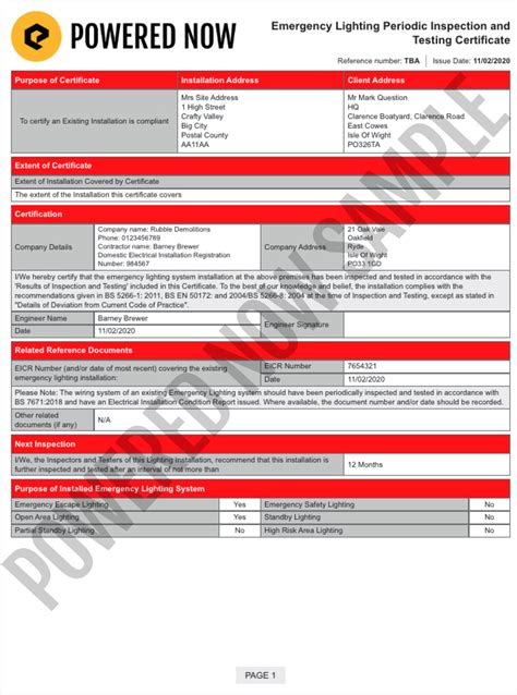 Easypat produces professional looking certificates quickly and easily. Pat Testing Certificate Template Free : A Pat Test Certificate Confirms Electrical Safety ...
