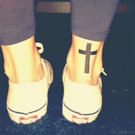 How much are cross tattoos cost: 80 Great Cross Tattoos For Ankle
