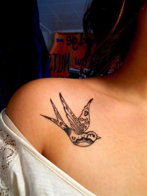 Mainly because of its size and also because it looks very feminine. 45 Bird Tattoos For Men and Women - InspirationSeek.com