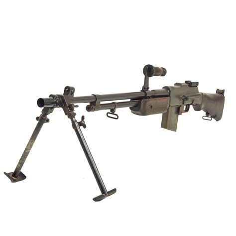 Original Us Wwii Bar Browning M1918a2 Display Gun Constructed With G