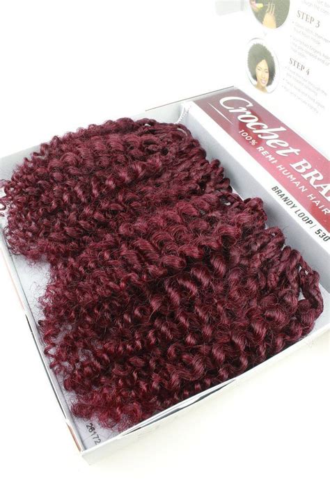 It is also affordable with different types available for you. Sensationnel 100% Remi Human Hair Crochet Braids Berry ...