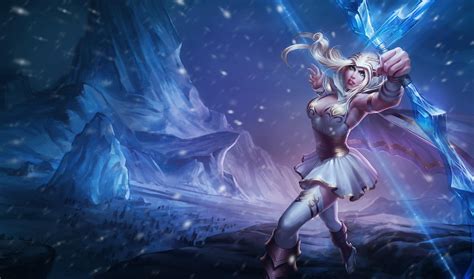 Ashe The Frost Archer From League Of Legends Game Art Hq