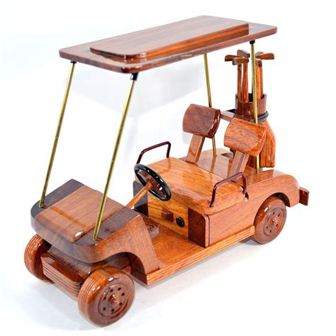 Check spelling or type a new query. Golf Cart Wooden Mahogany Model : Gift for Golf lovers