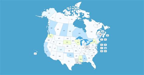 Interactive Us Canada Map Wordpress Plugin