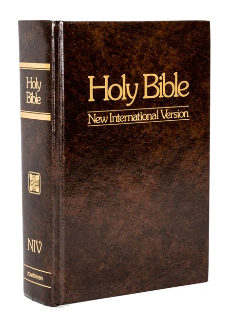 Holy Bible Niv Cover