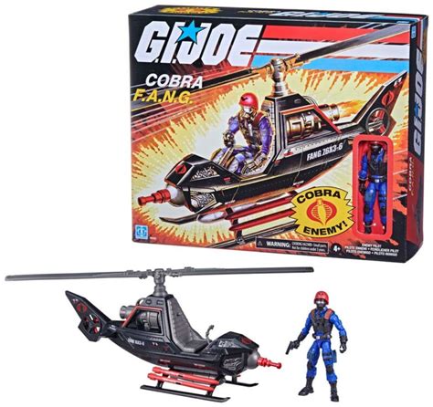 Gi Joe Retro Collection Helicoptero Cobra Fang Toys Store