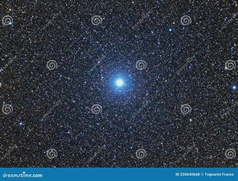 Altair The Brightest Star In The Canis Major Constellation Stock Photo