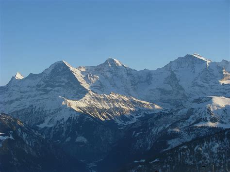Eiger Mönch Jungfrau Kanton Bern Schweiz Aussicht Flickr