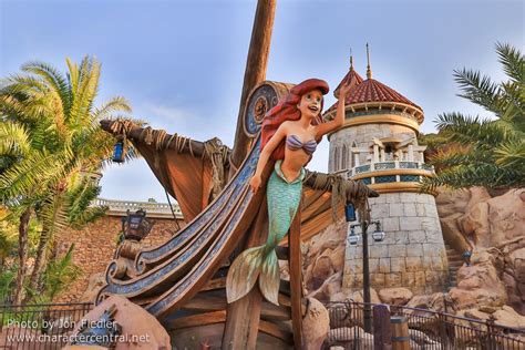 Under The Sea Journey Of The Little Mermaid At Disney Character Central