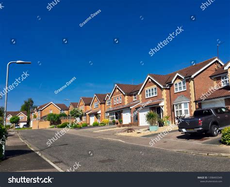 English Suburbs East Sussex England May Stock Photo 1398493349
