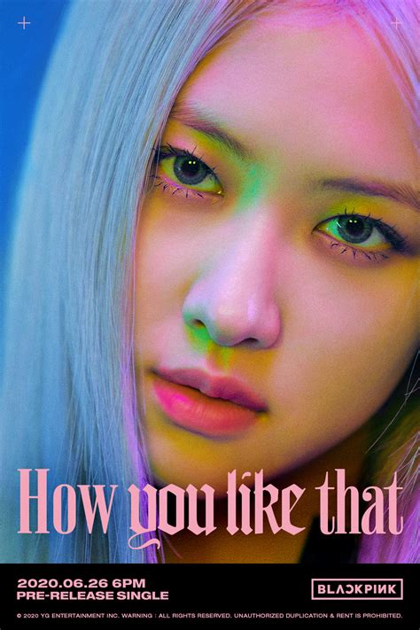 Lisa] blackpink in your area! Blackpink How You Like That Teaser Posters 3 (HD) - K-Pop ...