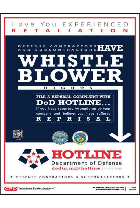 Whistleblower Policy Poster