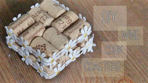 Diy Wine Cork Coasters Youtube