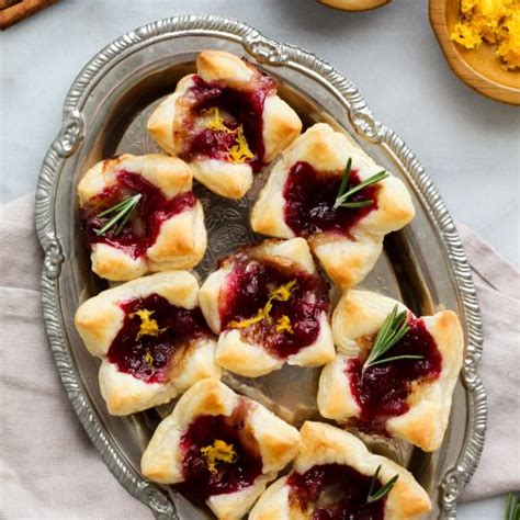 Cranberry Brie Puff Pastry Bites Our Balanced Bowl