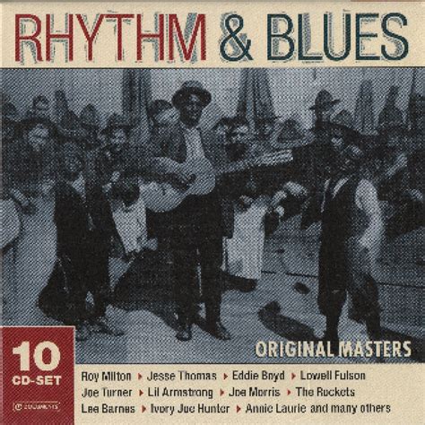 Rhythm And Blues Original Masters 10 Cd 2005 Box Compilation Mono