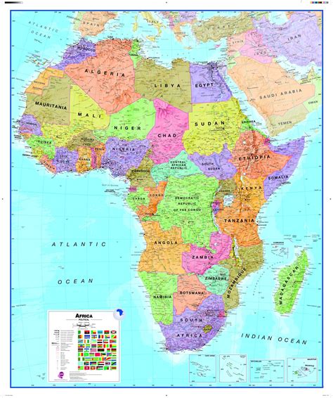 Political Map For Africa United States Map