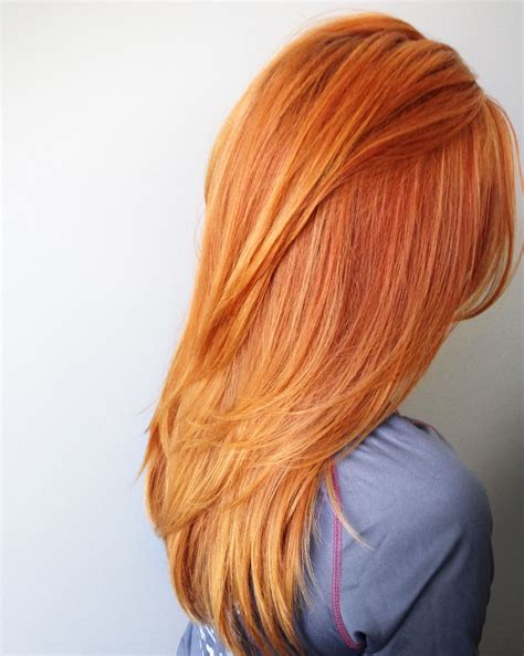 Lynnsey Orange Red Hair Luxe Design Ginger Hair Color Hair Color