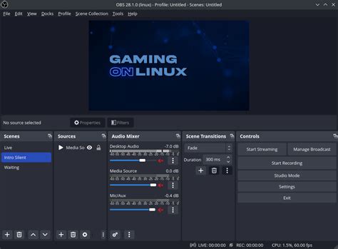 Video Recording App Obs Studio V281 Out With Nvenc Changes Gamingonlinux
