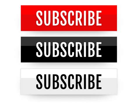 Free Square Youtube Subscribe Button Pngs By Alfredocreates Ui Design