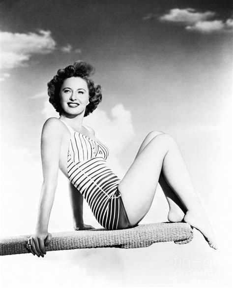 Barbara Stanwyck In Bathing Suit Photograph By Bettmann Pixels