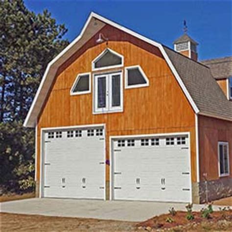 40 pages of 12x16 barn plans include blueprints, building guide, materials list and email support. Barnplans Gambrel Roof