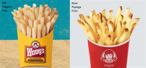 He Asked Us To Compare Wendys Old Fries And New Fries Here It Is R