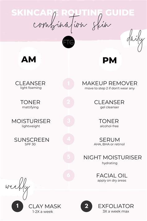 Complete Skincare Routine Guide For Every Skin Type Oil Skin Care Routine Simple Skincare
