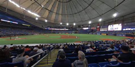 Tropicana Field Seating Chart With Rows Two Birds Home