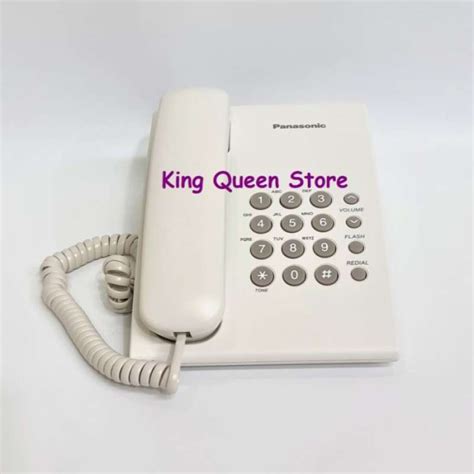Promo Telepon Meja Kantor Telpon Kabel Rumah Panasonic Kx Ts505
