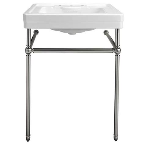Kohler finishes resist corrosion and tarnishing, exceeding industry durability standards over two times. DXV - St. Fitzgerald Console Sink Stand Only in 2021 ...