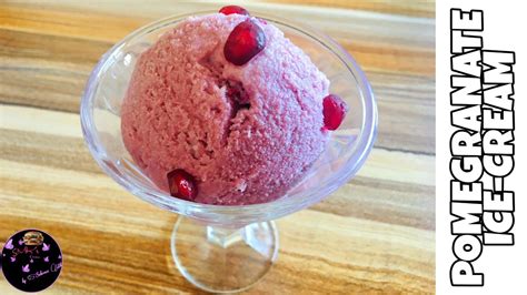 Only 3 Ingredients Pomegranate Ice Creampomegranate Natural Ice Cream