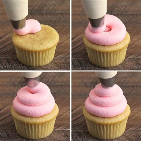 How To Frost Cupcakes Step By Step Tutorial With Video Easy Cake