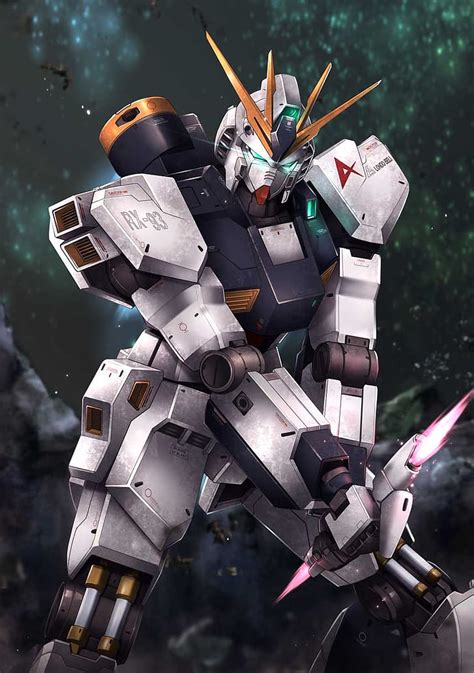Anime Mechs Gundam Super Robot Wars Rx 93 V Gundam Mobile Suit