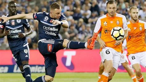 Social rating of predictions and free betting simulator. A-League results: Melbourne Victory v Brisbane Roar match ...