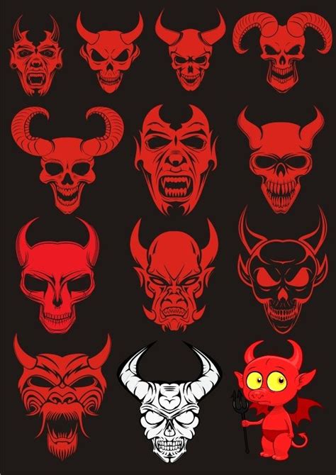 Новости Demon Drawings Skull Art Satanic Art