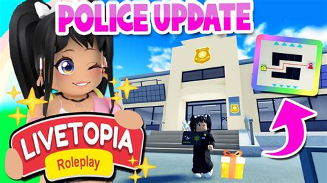 Police Station Update Secrets In Livetopia Roleplay Roblox Youtube