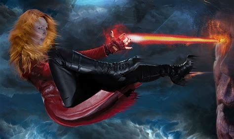Scarlet Witch Vs Thanos Fan Art Civil War Characters America Civil War