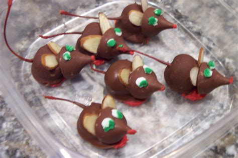 These pumpkin hershey's kiss cookies are easy to tweak with spices to get the perfect flavor you love with your pumpkin. little Christmas mice. dip long stemmed cherries in chocolate, add hershey kiss nose and ...