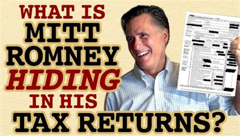 Mitt Romneys Tax Records Stolen And To Be Leaked Soon
