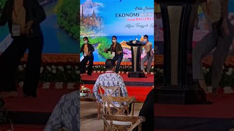 GLADI Bersih Peluncuran Ekonomi Kerthi Bali Oleh Presiden Jokowi Hari