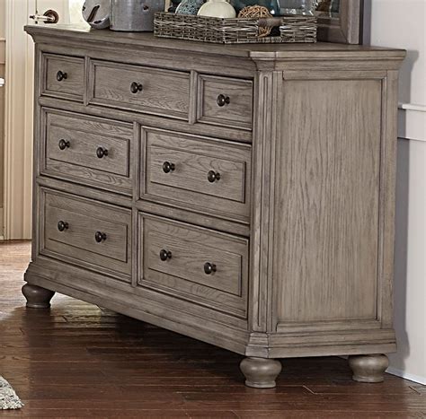 Maybe you would like to learn more about one of these? Traditional Gray Oak 6 Piece King Bedroom Set - Lavonia ...