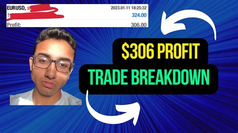 how i made 306 in a day as a professional 20 year old forex trader youtube